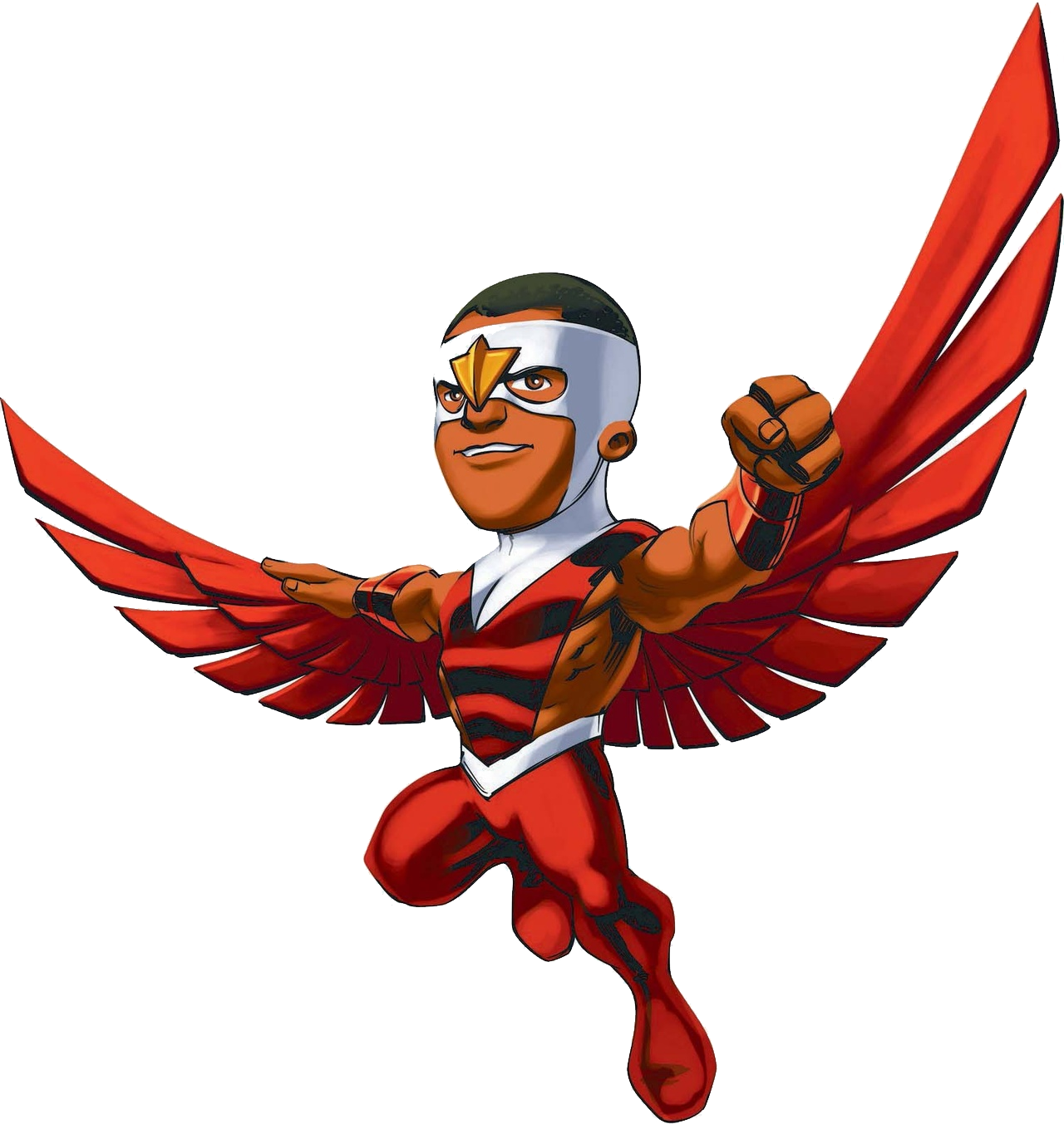 Marvel Superhero Squad Free Printable Image Or Labels - Super Hero Squad Marvel Falcon (1280x1353)