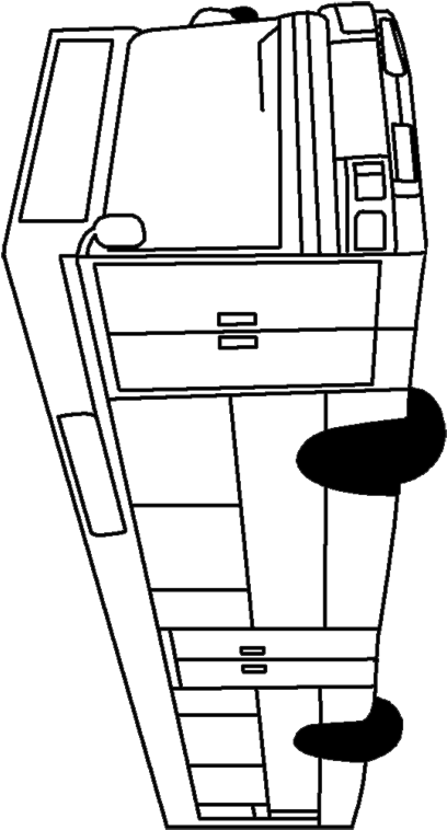 All Things Bus - City Bus Coloring Pages (431x822)