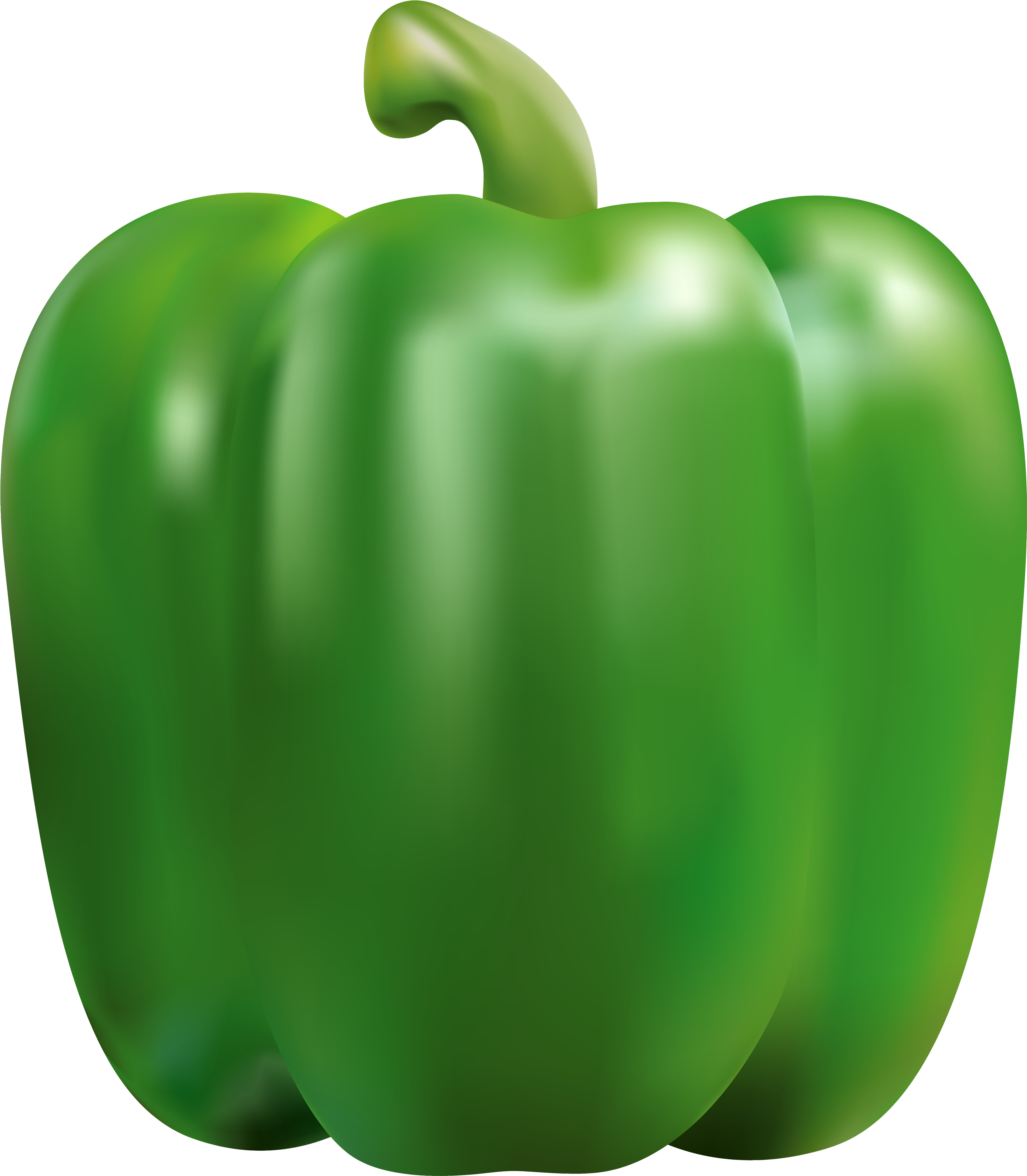 Free Green Pepper Cliparts, Download Free Clip Art, - Capsicum Clipart (3494x4000)