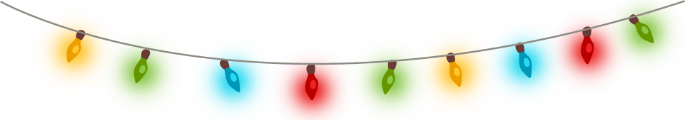 Christmas Lights Png - Body Jewelry (960x169)