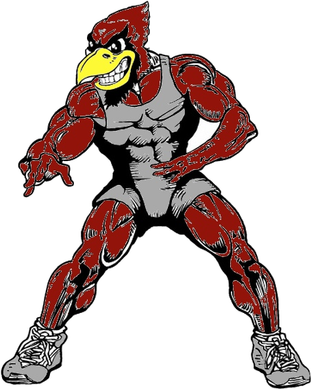 Cardinal Clipart Superhero - Cardinal Wrestling Pompton Lakes Nj (467x580)