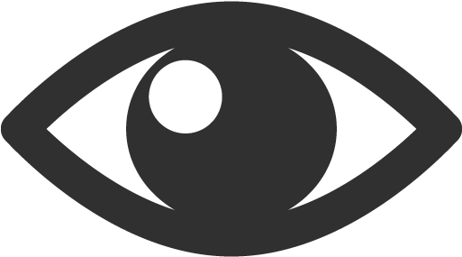 Eye Icon - Free Icons - Crescent (512x512)