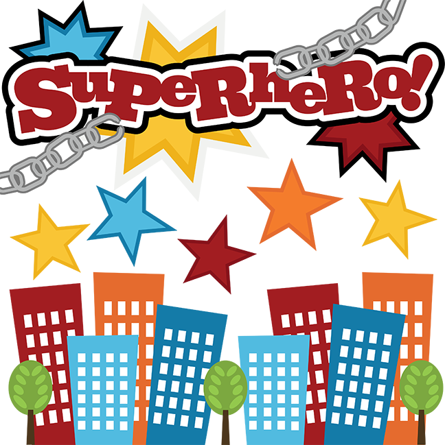Superhero Svg Files For Scrapbooking Cute Svg Cut Files - Miss Kate Cuttables Super Hero (648x649)