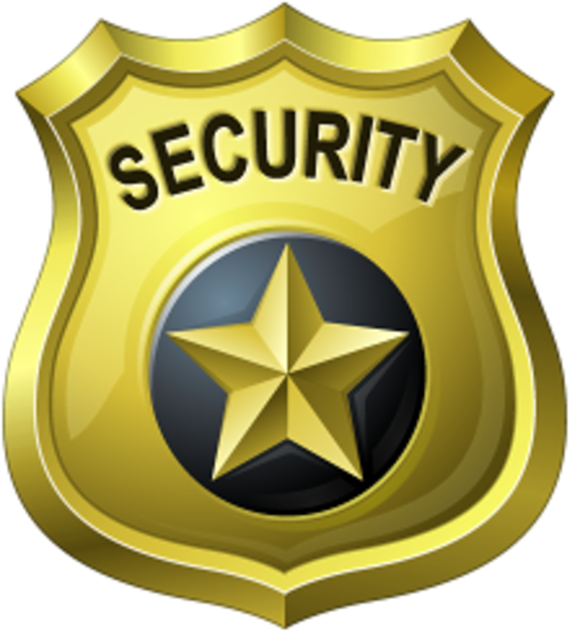 Security Guard Badge Icon Clipart - Security Guard Logo Png (960x960)