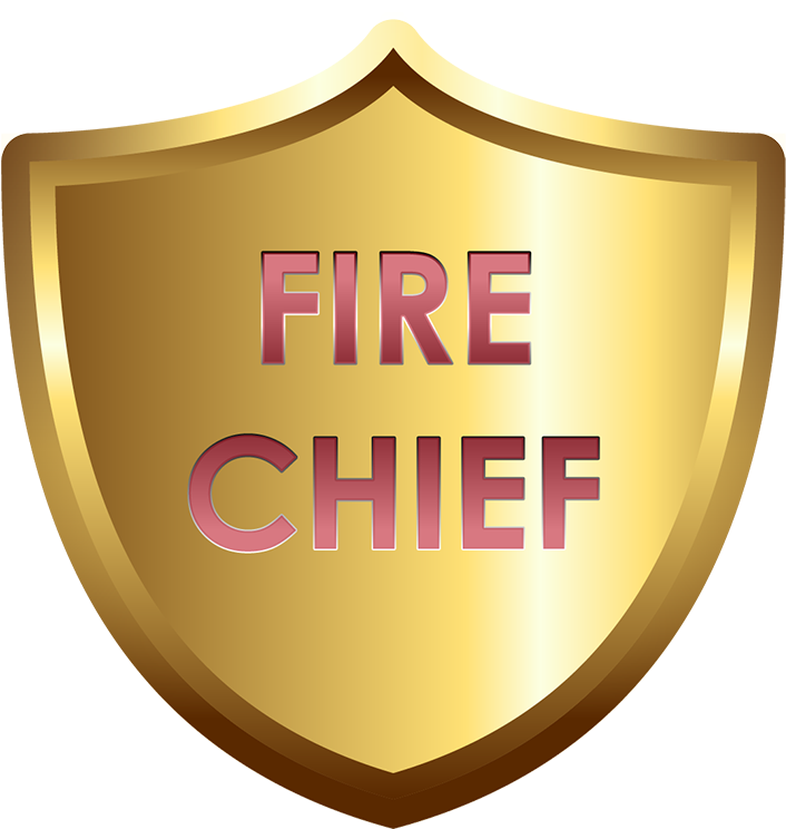 Police Badge Clipart - Fire Chief Clip Art (900x926)