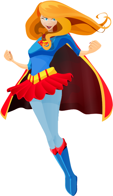 Super Hero - Superhero Design Vector Free Download (435x693)
