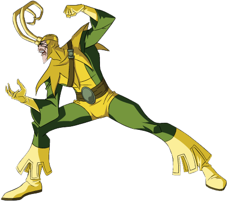 Avengers Villains Clipart - Loki Clip Art (464x410)