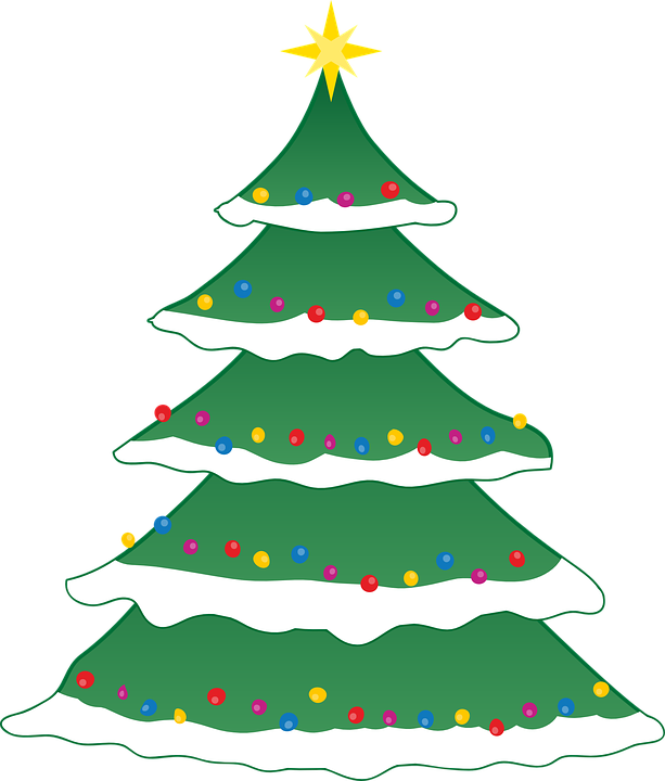 Simple Christmas Images 19, Buy Clip Art - Christmas In July Got Me All Lit Up! Shirt Tree Bw1 (613x720)
