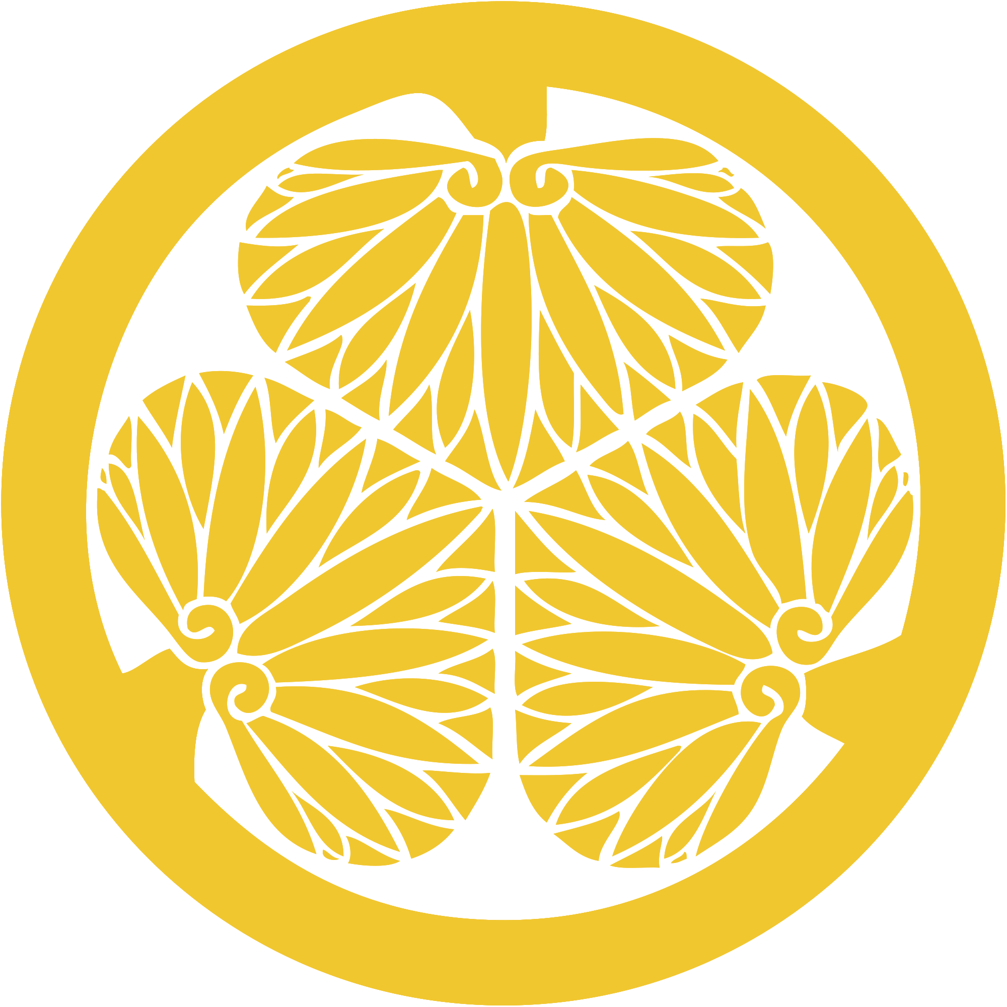 How To Draw A Police Badge 26, Buy Clip Art - Tokugawa Family Crest (2000x2000)