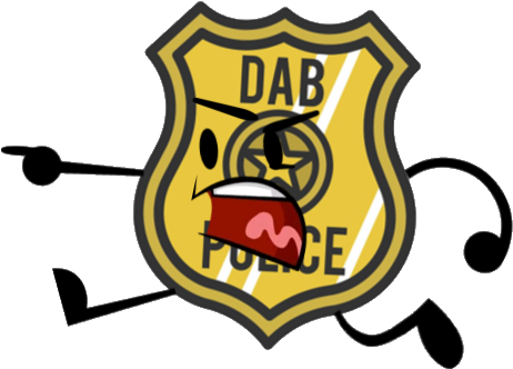 Dab Police Badge - Dab Police Badge (463x340)