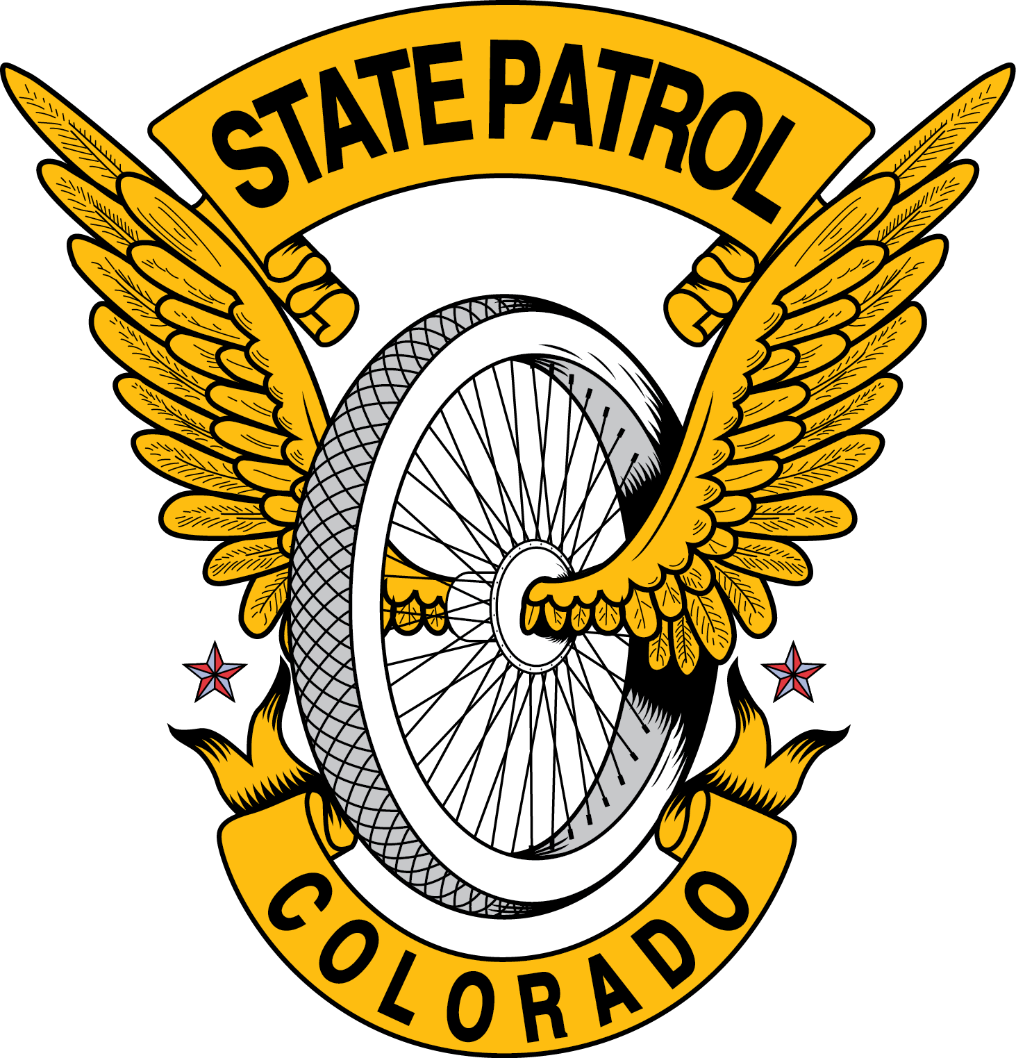 Contact Us - Colorado State Trooper Logo (1463x1523)