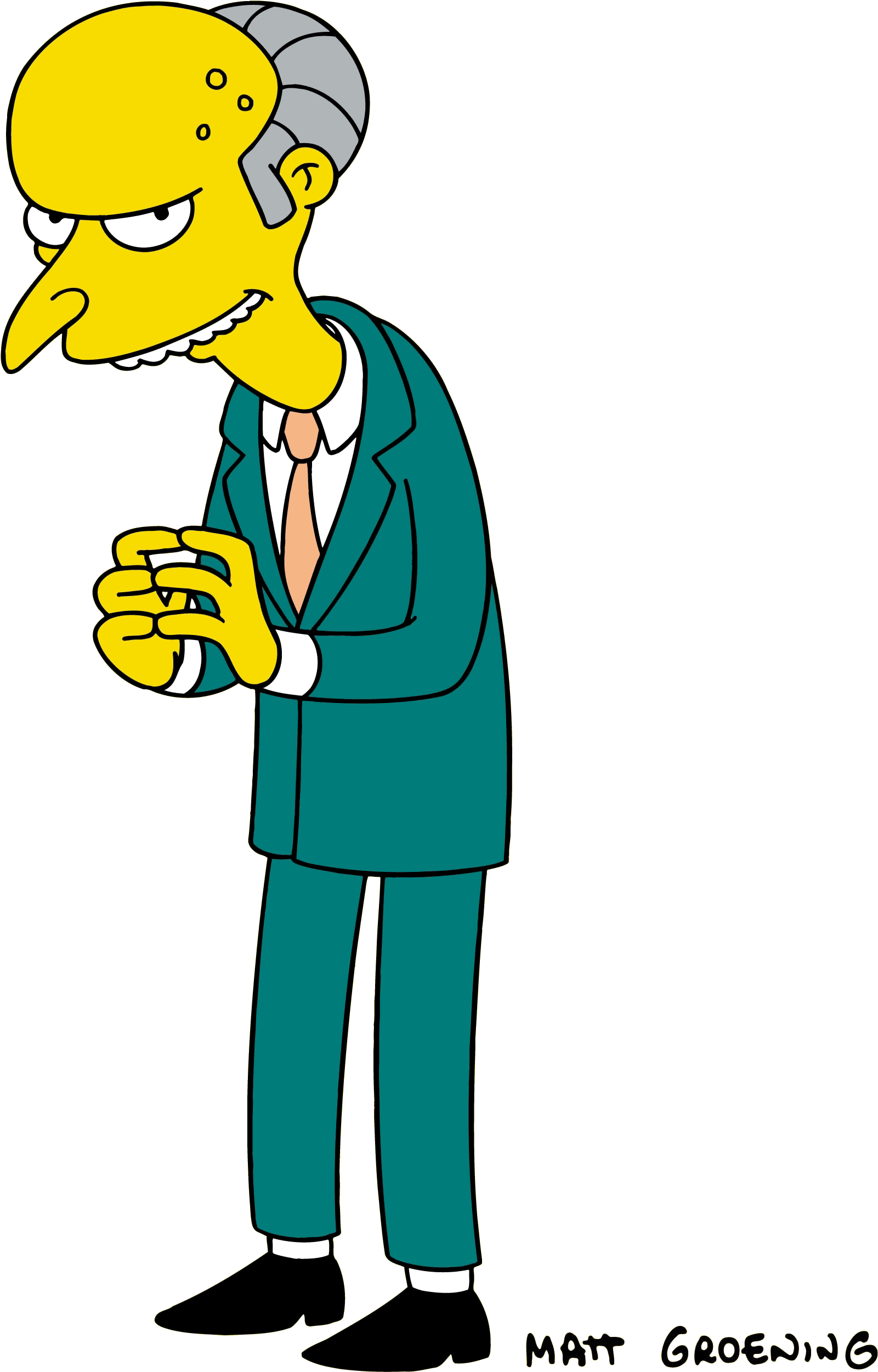 Charles Montgomery Burns - Charles Montgomery Burns (1696x2600)