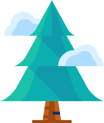 Tree, Snow, Winter, Ice, Cold, Forest Icon - Forest (512x512)