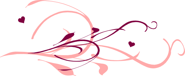 Pink Branch Png (600x246)