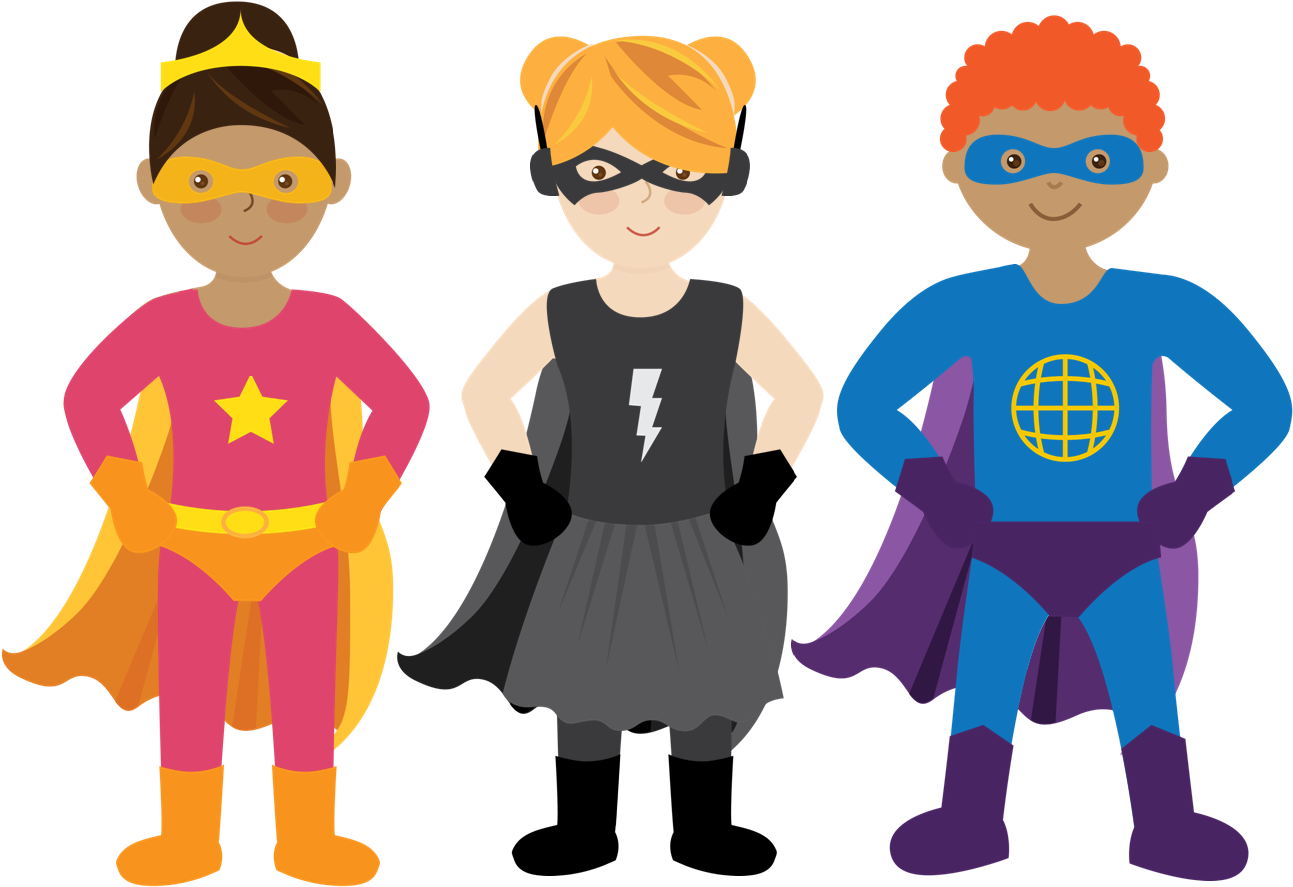 Five Superheroes Ready To Fly - Five Superheroes Ready To Fly (1329x898)