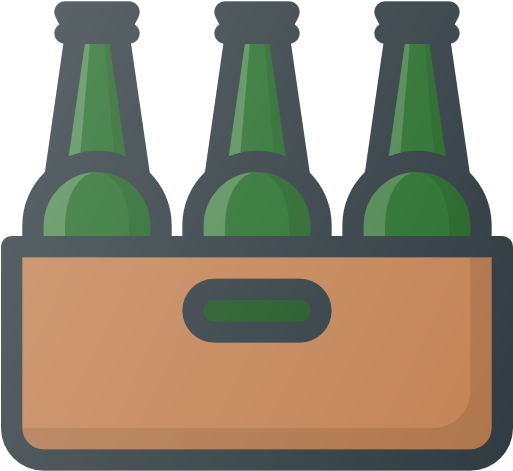 Beer Free Icon - Glass Bottle (512x512)
