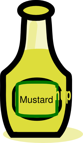 Mustard Clip Art - Mustard Clipart (342x591)