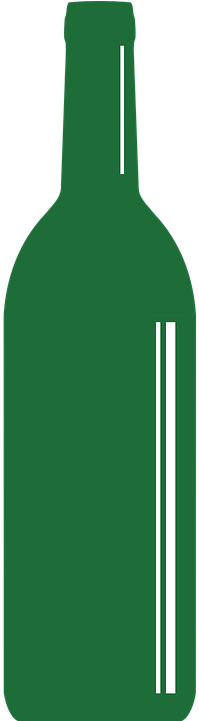 Wine Bottle Vector 19, Buy Clip Art - Glass Bottle (360x720)