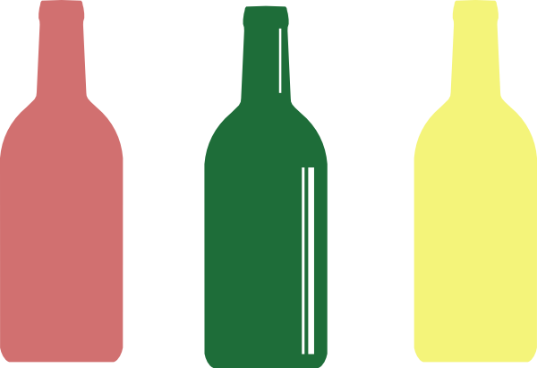Bottle Clipart Green Beer - Glass Bottle Vector Png (600x411)