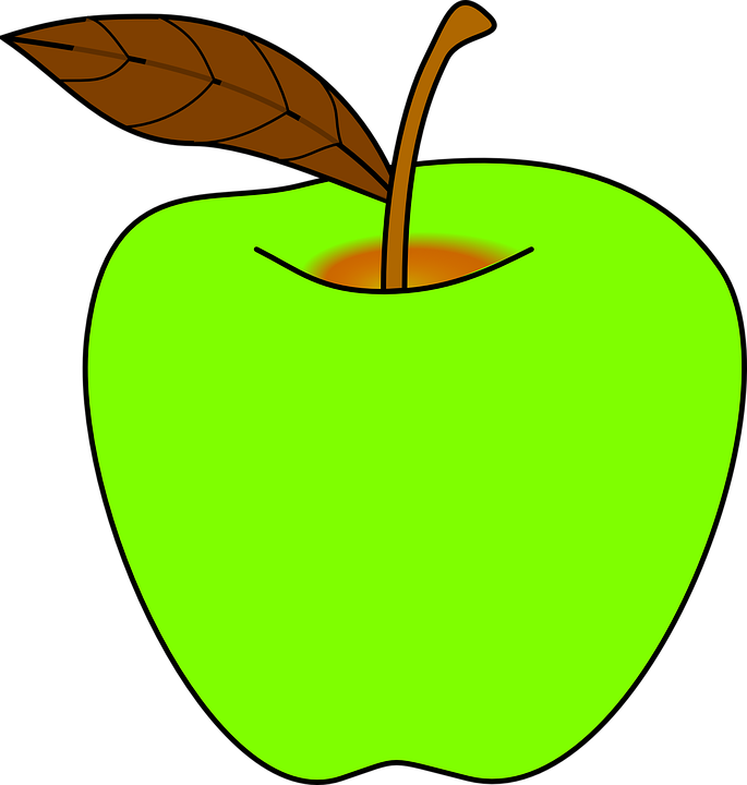 Apple Cartoon Pictures - Apple Clip Art (685x720)