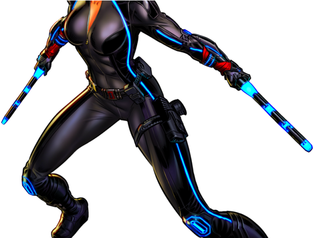Black Widow Clipart Super Hero - Marvel Alliance 2 Black Widow (640x480)