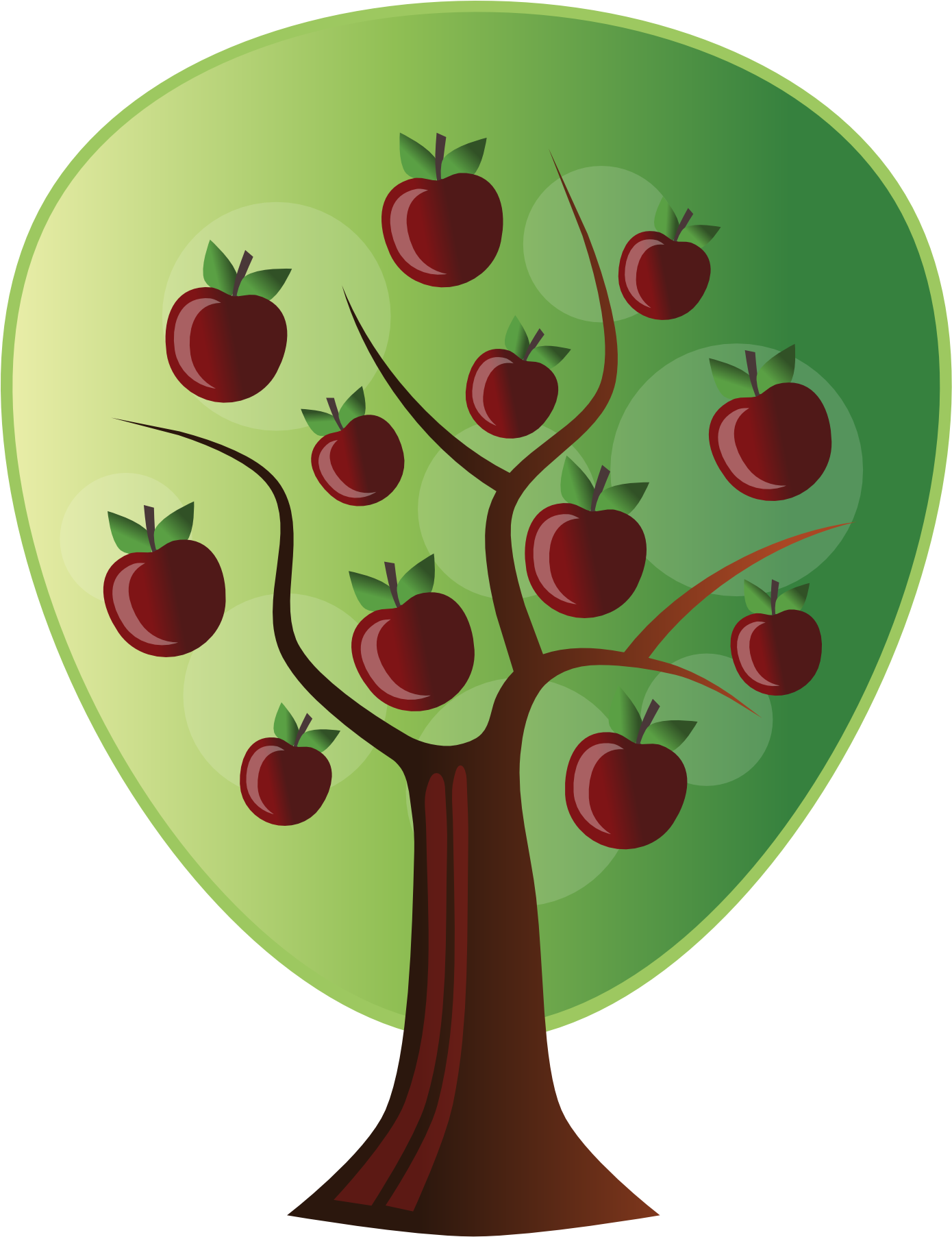 Abstract Crops Apple Tree 1969px 315 - Farm Crop Clipart (1969x1969)