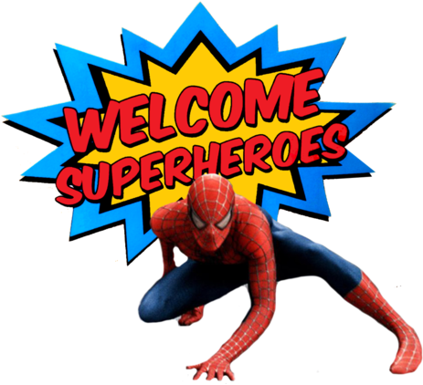 Superhero Zine Book - Superheroes Png (480x464)