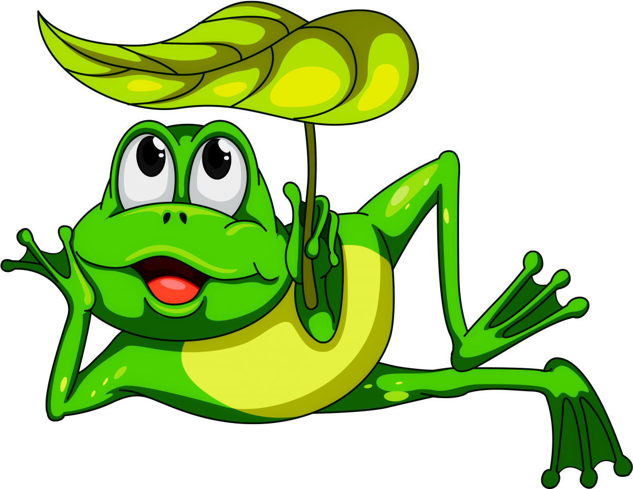 Frog Cartoon Clip Art - Cartoon Pictures Of Frogs (1280x1007)