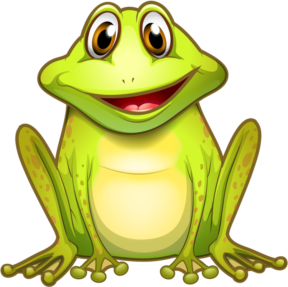 Bullfrog Clipart Funny Frog - Adventures Of Crog The Frog Prince: Book] (1024x1019)