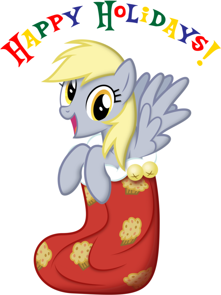 Happy Holidays From Derpy By Yanoda - Yanoda (774x1032)