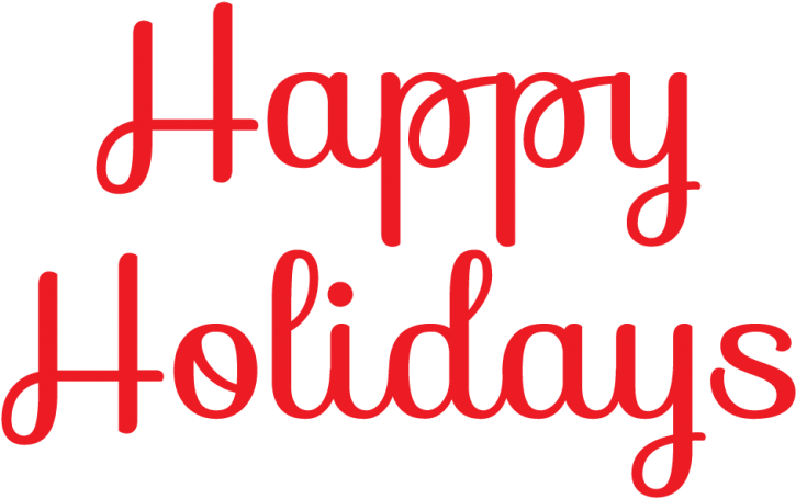 Clipart Happy Holidays Happy Holidays From Tpm Terra - Birthday Cards To Print At Home (800x494)