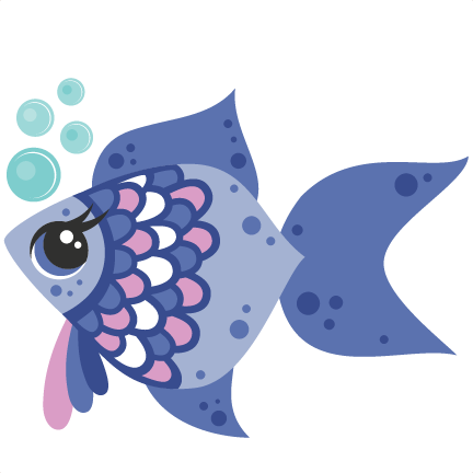 Fish Svg Scrapbook Cut File Cute Clipart Files For - Scalable Vector Graphics (432x432)