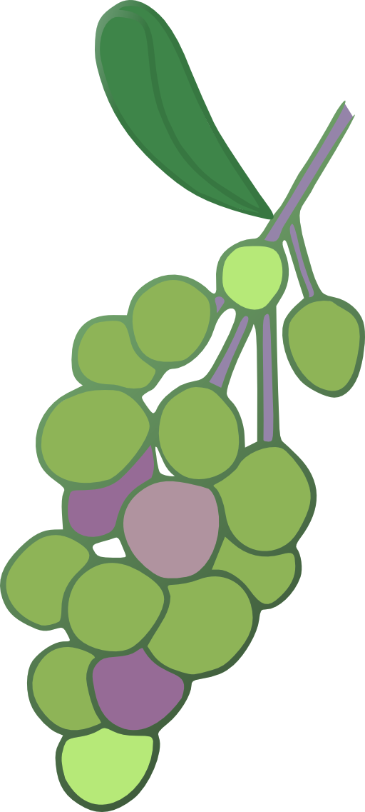Grape Leaf Clip Art - Grape (640x1280)