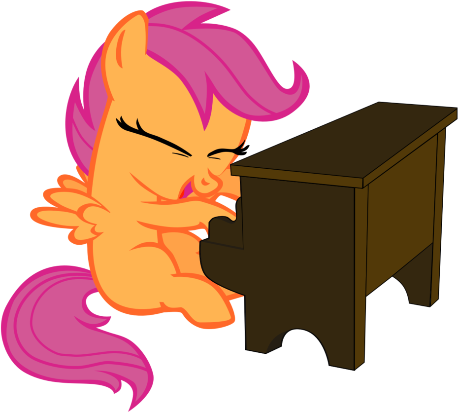 My Second Vector Of Scootaloo - Art (942x849)