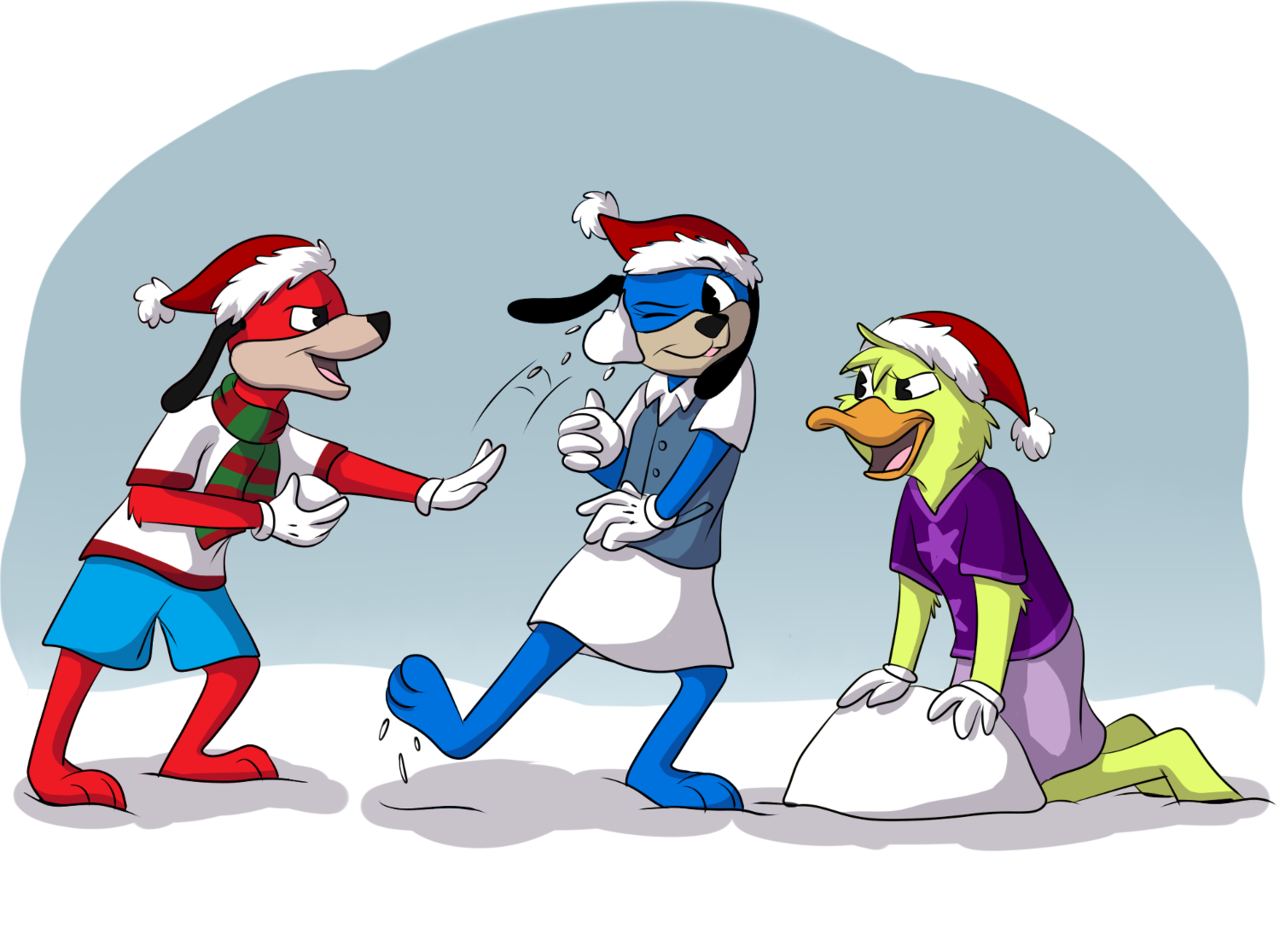 Happy Holidays By Force O Nature - Cartoon (1280x951)