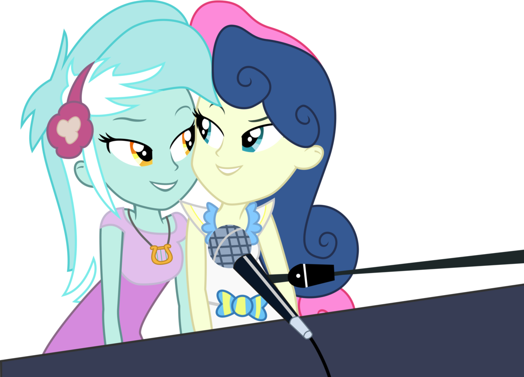 Lyra And Bonbon Piano Duet By Midnight-st4r - Lyra And Bon Bon (1024x736)