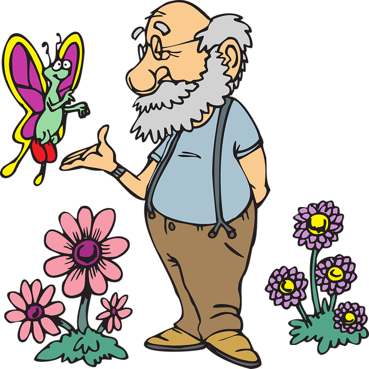 Old People Cartoon 2, Buy Clip Art - Nice Old Man Cartoon (721x720)