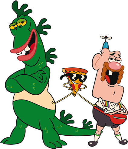Cpl Es Agente De Licenciamiento De Cartoon Network - Señor Gus De Tío Grandpa (450x510)