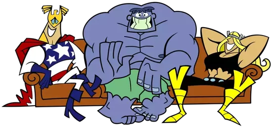 Super Hilarious Show With Very Limited Episodes - Dexters Lab Justice Friends (602x401)