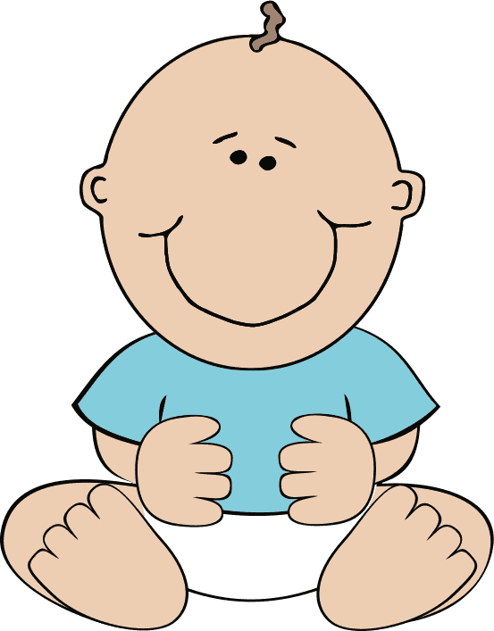 Free Baby Cliparts Transparent, Download Free Clip - Baby Boy Clip Art (553x707)