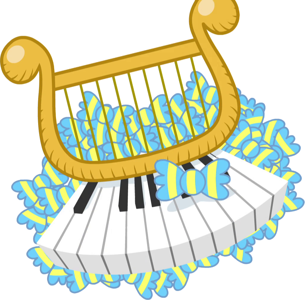 Lyra Heartstrings And Sweetie Drops Insignia Crop Eg2 - Lyre (1024x1007)