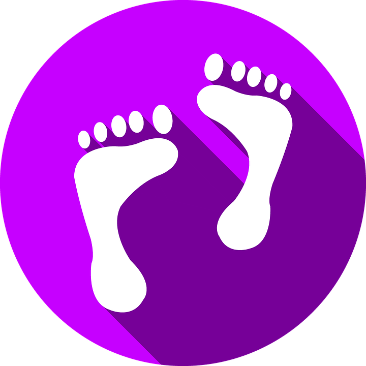 Baby Feet Clip Art 28, - Feet Icon (720x720)