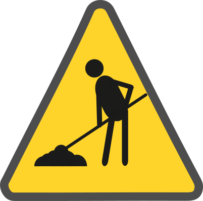 Web Site Under Construction - Pictograma Peligro Alta Temperatura (402x399)