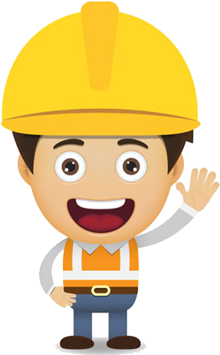 Cartoon Laborer Construction Worker Euclidean Vector - Construction Worker Vector Png (535x562)