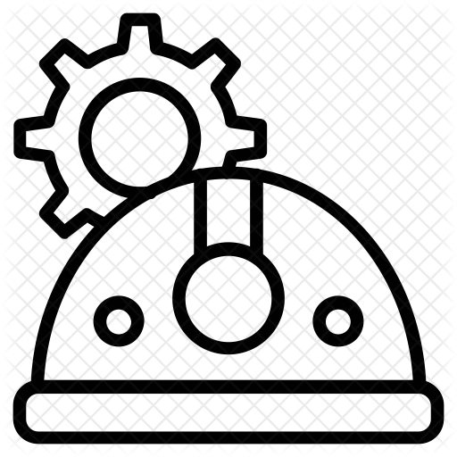 Construction Helmet Icon - Productivity Icon (512x512)