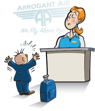 If You Have Customers, You Deserve To Get Pummeled - Cartoon (336x377)