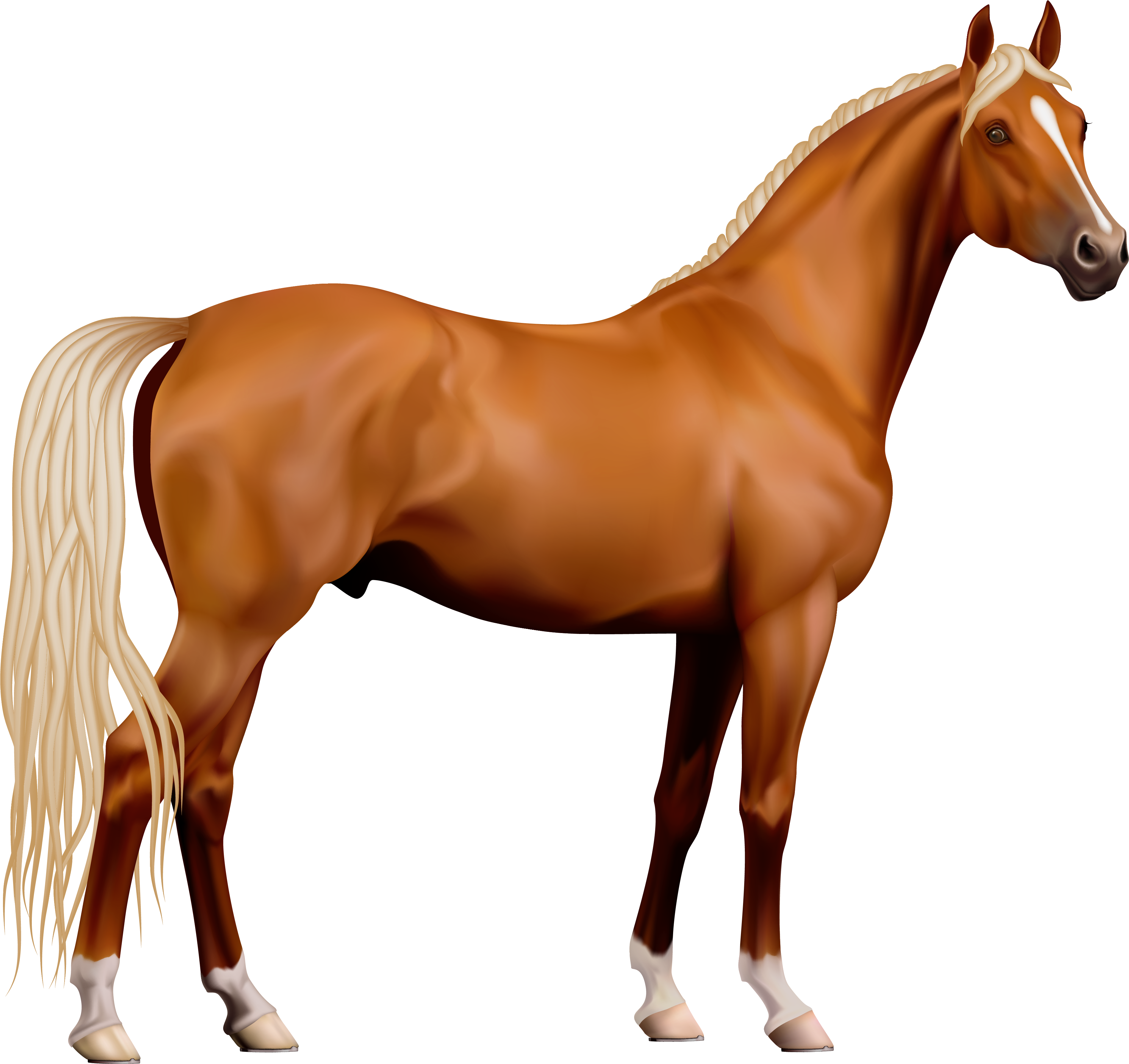 Free Horse Cliparts Transparent, Download Free Clip - Horse Transparent (3829x3604)