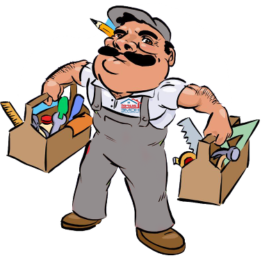 Handyman - - Handyman Clipart Png (377x372)