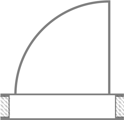 Floor Plans Use Standard Symbols To Indicate Features - Architecture Symbols Floor Plan Floor (440x419)