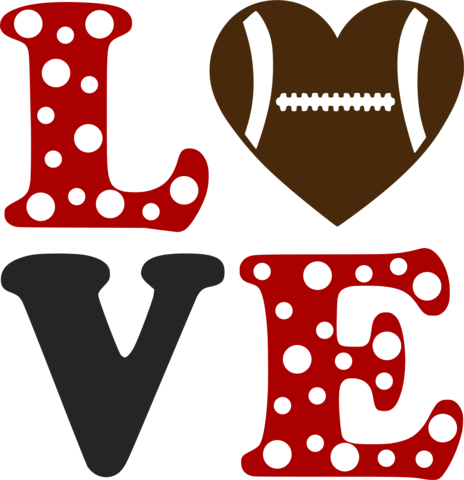 Football Love - Football (464x480)